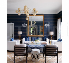 Люстра Modo Chandelier - 4 Sided, 15 Globes Люстра Modo Chandelier - 4 Sided, 15 Globes фабрика Roll & Hill