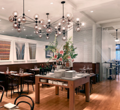 Люстра Modo Chandelier - 4 Sided, 15 Globes Люстра Modo Chandelier - 4 Sided, 15 Globes фабрика Roll & Hill