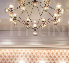 Люстра Modo Chandelier - 8 Sided, 27 Globes Люстра Modo Chandelier - 8 Sided, 27 Globes фабрика Roll & Hill