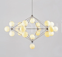 Люстра Modo Chandelier - 6 Sided, 21 Globes Люстра Modo Chandelier - 6 Sided, 21 Globes фабрика Roll & Hill