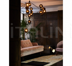 Люстра Modo Chandelier - 6 Sided, 21 Globes Люстра Modo Chandelier - 6 Sided, 21 Globes фабрика Roll & Hill