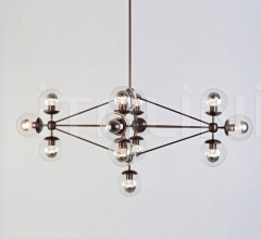 Люстра Modo Chandelier - Diamond, 13 Globes Люстра Modo Chandelier - Diamond, 13 Globes фабрика Roll & Hill