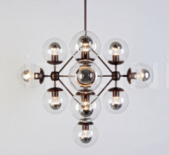 Люстра Modo Chandelier - Diamond, 13 Globes Люстра Modo Chandelier - Diamond, 13 Globes фабрика Roll & Hill