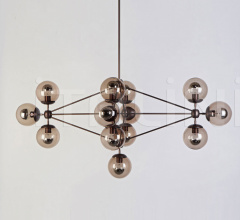 Люстра Modo Chandelier - Diamond, 13 Globes Люстра Modo Chandelier - Diamond, 13 Globes фабрика Roll & Hill