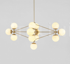 Люстра Modo Chandelier - Diamond, 13 Globes Люстра Modo Chandelier - Diamond, 13 Globes фабрика Roll & Hill
