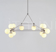 Люстра Modo Chandelier - Rectangle, 14 Globes Люстра Modo Chandelier - Rectangle, 14 Globes фабрика Roll & Hill