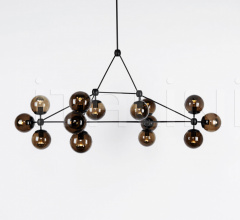 Люстра Modo Chandelier - Rectangle, 14 Globes Люстра Modo Chandelier - Rectangle, 14 Globes фабрика Roll & Hill
