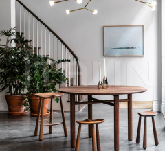 Стол обеденный Cross Bar Table фабрика Roll & Hill