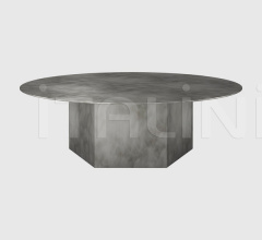 Кофейный столик Epic Steel Coffee Table - Round, 110cm Кофейный столик Epic Steel Coffee Table - Round, 110cm фабрика Gubi