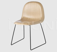 Стул 3D Dining Chair - Sledge base Стул 3D Dining Chair - Sledge base фабрика Gubi