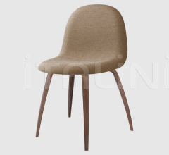 Стул 3D Dining Chair - Fully Upholstered - Wood base Стул 3D Dining Chair - Fully Upholstered - Wood base фабрика Gubi