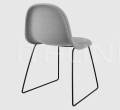 Стул 3D Dining Chair, Upholstered - Sledge base Стул 3D Dining Chair, Upholstered - Sledge base фабрика Gubi