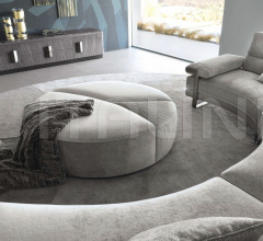 Итальянские Пуфы - Пуф Mirage Round ottoman фабрика Giorgio Collection