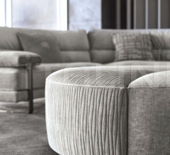 Итальянские Пуфы - Пуф Mirage Round ottoman фабрика Giorgio Collection