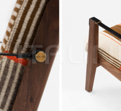 Кресло CAPO LOUNGE ARMCHAIR WITH MANTA ESPINHADA UPHOLSTERY Кресло CAPO LOUNGE ARMCHAIR WITH MANTA ESPINHADA UPHOLSTERY фабрика De La Espada