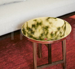 Столик TRIO SIDE TABLE WITH METAL TOP Столик TRIO SIDE TABLE WITH METAL TOP фабрика De La Espada