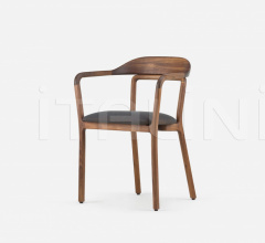 Стул с подлокотниками DUET CHAIR - UPHOLSTERED SEAT Стул с подлокотниками DUET CHAIR - UPHOLSTERED SEAT фабрика De La Espada