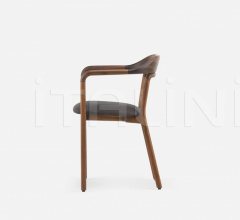 Стул с подлокотниками DUET CHAIR - UPHOLSTERED SEAT Стул с подлокотниками DUET CHAIR - UPHOLSTERED SEAT фабрика De La Espada
