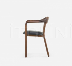 Стул с подлокотниками DUET CHAIR - UPHOLSTERED SEAT Стул с подлокотниками DUET CHAIR - UPHOLSTERED SEAT фабрика De La Espada