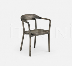 Стул с подлокотниками DUET CHAIR - TIMBER SEAT фабрика De La Espada
