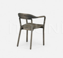 Стул с подлокотниками DUET CHAIR - TIMBER SEAT фабрика De La Espada