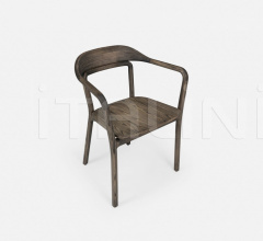 Стул с подлокотниками DUET CHAIR - TIMBER SEAT фабрика De La Espada