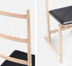 Стул SHAKER DINING CHAIR - UPHOLSTERED SEAT фабрика De La Espada