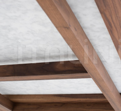 Стол обеденный SHAKER DINING TABLE STONE TOP фабрика De La Espada