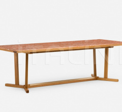Стол обеденный SHAKER DINING TABLE STONE TOP фабрика De La Espada