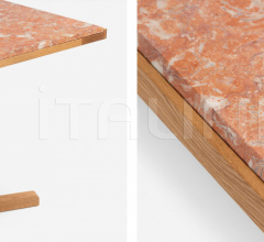 Стол обеденный SHAKER DINING TABLE STONE TOP фабрика De La Espada