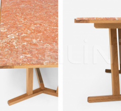 Стол обеденный SHAKER DINING TABLE STONE TOP фабрика De La Espada