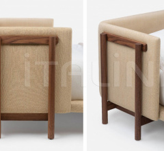 Кровать FRAME BED WITH ARMS фабрика De La Espada