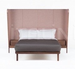 Кровать DUBOIS BED TALL HEADBOARD WITH BEDSIDE TABLES Кровать DUBOIS BED TALL HEADBOARD WITH BEDSIDE TABLES фабрика De La Espada