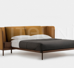 Кровать DUBOIS BED, LOW HEADBOARD, WITH BEDSIDE TABLES фабрика De La Espada