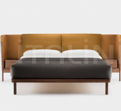 Кровать DUBOIS BED, LOW HEADBOARD, WITH BEDSIDE TABLES фабрика De La Espada