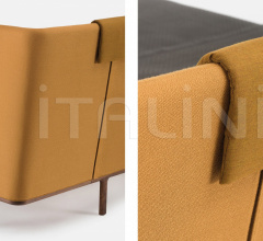 Кровать DUBOIS BED, LOW HEADBOARD, WITH BEDSIDE TABLES фабрика De La Espada