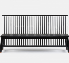 Скамья BENCH WITH BACK Скамья BENCH WITH BACK фабрика De La Espada