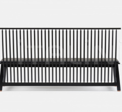 Скамья BENCH WITH BACK Скамья BENCH WITH BACK фабрика De La Espada