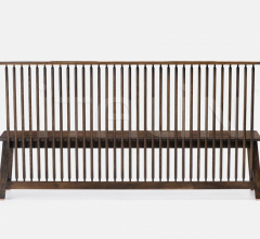 Скамья BENCH WITH BACK Скамья BENCH WITH BACK фабрика De La Espada
