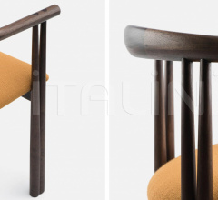 Стул с подлокотниками ELLIOT DINING CHAIR Стул с подлокотниками ELLIOT DINING CHAIR фабрика De La Espada