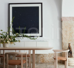 Стул с подлокотниками ELLIOT DINING CHAIR Стул с подлокотниками ELLIOT DINING CHAIR фабрика De La Espada