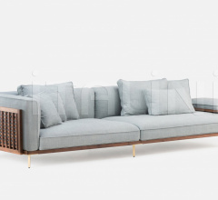 Диван BELLE REEVE SOFA - LONG SOFA WITH ONE ARM + FLAT ARMREST Диван BELLE REEVE SOFA - LONG SOFA WITH ONE ARM + FLAT ARMREST фабрика De La Espada