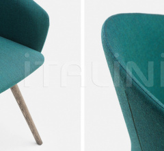 Стул с подлокотниками SAIA DINING CHAIR Стул с подлокотниками SAIA DINING CHAIR фабрика De La Espada