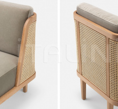 Кресло THRONE LOUNGE CHAIR - RATTAN Кресло THRONE LOUNGE CHAIR - RATTAN фабрика De La Espada