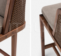 Барный стул THRONE BAR STOOL - RATTAN Барный стул THRONE BAR STOOL - RATTAN фабрика De La Espada