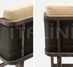 Барный стул THRONE BAR STOOL - RATTAN Барный стул THRONE BAR STOOL - RATTAN фабрика De La Espada