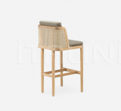 Барный стул THRONE BAR STOOL - RATTAN Барный стул THRONE BAR STOOL - RATTAN фабрика De La Espada
