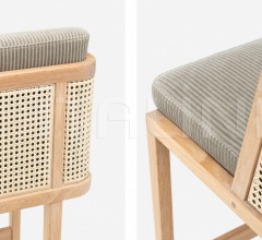 Барный стул THRONE BAR STOOL - RATTAN Барный стул THRONE BAR STOOL - RATTAN фабрика De La Espada