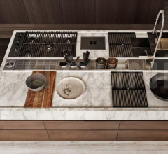 Кухня Convivium, built-in table Кухня Convivium, built-in table фабрика Arclinea
