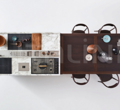 Кухня Convivium, built-in table Кухня Convivium, built-in table фабрика Arclinea